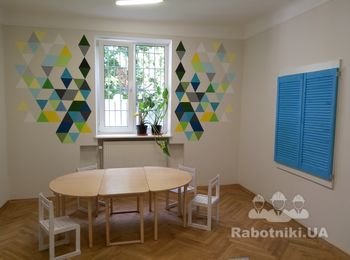 Розпис у дитячому садочку Екокідс у м.Львів