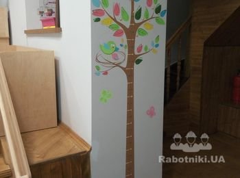Такий веселий ростомір у дитячому садочку! Моя робота!