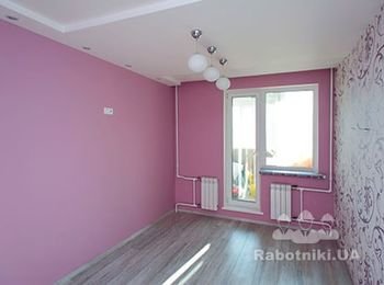 Покраска квартиры. г.Бровары 400м2.