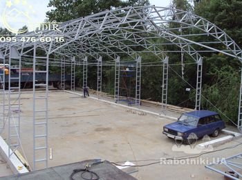 Сборная конструкция каркаса