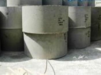 Наши кольца-. крышки.КС .0.9 в высоту Диаметр-1000м и 1500 м и 2м . Армированы с сеткой.Свое производство.
