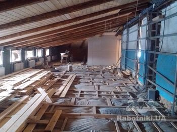 НА СТАДИИ  РЕМОНТА МАНСАНДРА