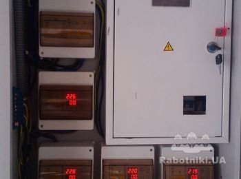 Щитовая на 380 с УЗО и автоматома