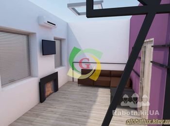 Дизайн проект квартиры в 3D