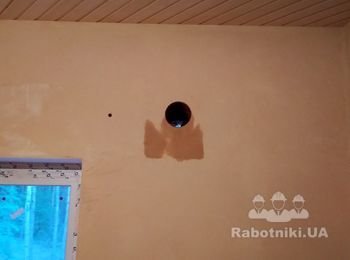 Свердління отвору ( під приточний клапан) в будинку з готовим ремонтом