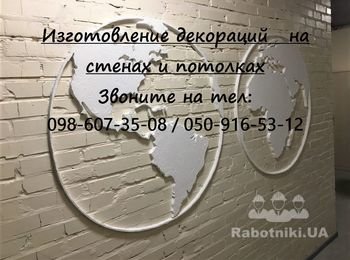 Декор на стенах
