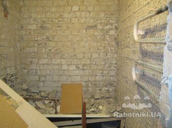 Демонтаж плитки