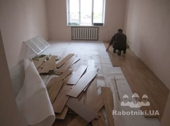 Демонтаж ламината