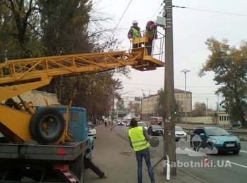 проброс кабелей воздушным и подземным путём