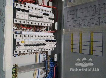 после окончания работ все электросхемы передаются заказчику, закрепляются в щитках и копия остаётся у нас, для того чтобы быстро выполнять ремонтные работы если понадобится клиенту