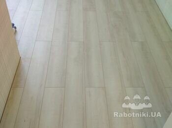 Процесс укладки ламината