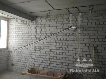 Электромонтажные работы , укладка магистрали для кондиционера