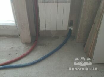 Монтаж и подключение радиатора отопления