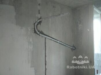 Монтаж магистрали для кондиционера