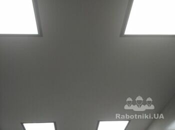 Монтаж потолочных светильников