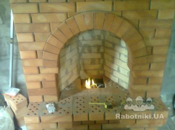 камин прямой