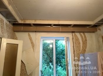 Рабочий процесс на частном доме!