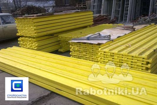Балка Н-20 двутавровая деревянная для горизонтальной опалубк