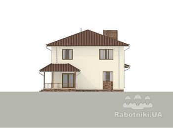 Двохповерховий будинок в с.Вишеньки Київська обл.
