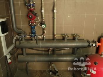 Виды работ:

Отопление:
- производственные помещения - воздушное совместно с радиаторным 200кВт;
- офисные помещения - радиаторное отопление 120кВт;
- отопительный пункт - отопительной мощностью 400 кВт.

Водопровод, канализация:
- система химводоочистки для автоматической подпитки системы отопления;
- гарячее водоснабжение - бойлера косвенного нагрева с рециркуляцией 2шт объемом по 500л.

(068) 982-92-43 (монтаж)