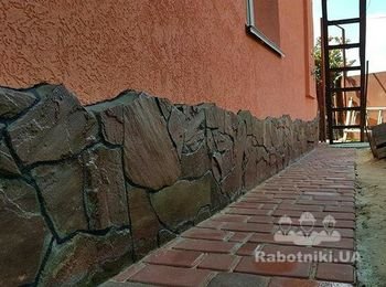 Кладка декоративного камня