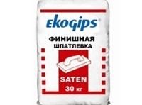 Финишная шпаклевка EKOGIPS Сатенгипс предназначена для высококачественной отделки стен и потолков под окраску или оклейку обоями внутри помещений с нормальной влажностью по бетонным, оштукатуренным, кирпичным, пенобетонным, гипсовым и т. п. основаниям.

Толщина слоя: 0.2-5 мм