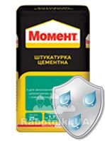 Цементная штукатурка - «Moment Хенкель», предназначена для выполнения штукатурных работ внутри и снаружи помещений. Цементная штукатурка Момент Хенкель применяется для выравнивания и оштукатуривания минеральных оснований, слоем до 20 мм за одно нанесение.

Толщина слоя: до 20 мм