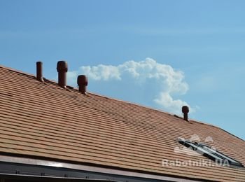 Вентиляторы вытяжные  на крыше