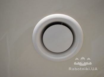 Потолочный (натяжной потолок) клапан для удаления воздуха