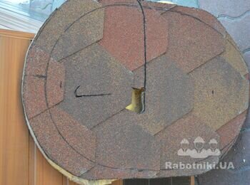 Отверстие для выхода дымохода
