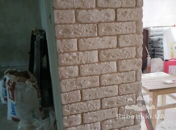 Плитка гипсовая кирпичик