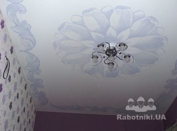 Потолок в детской )
