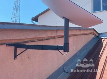 Монтаж антенны Старлинк