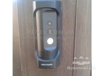 Установка вызывной панели