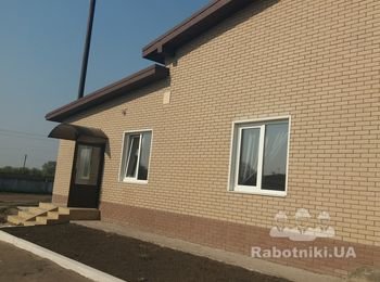 Постройка общежития (Черниговская область с. Яблуневка)