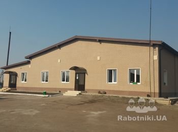 Постройка общежития (Черниговская область с. Яблуневка)