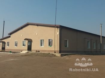Постройка общежития (Черниговская область с. Яблуневка)