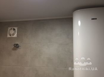 Квартира-студио. Эконом-вариант ванной комнаты.