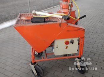 Pft g4 - штуватурна станція на 380v