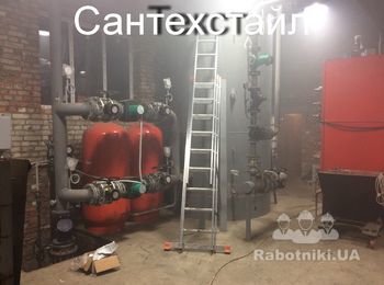 Отопление промышленных помещений.