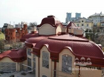 Кровля частного дома  в Киеве