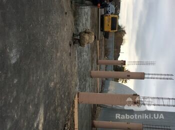 Бетонирование площадки