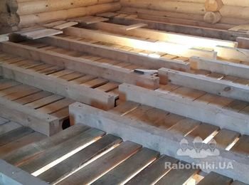 Перекрытие мансардного этажа