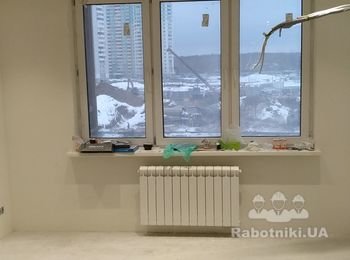 Гостиная. Предчистовая отделка