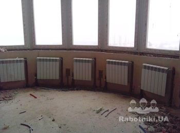 Установка дополнительных радиаторов.