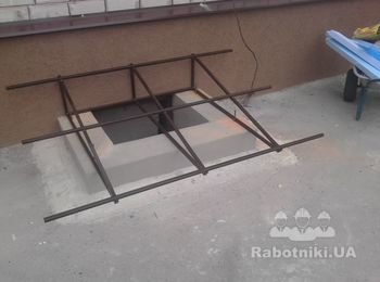 Изготовление козырька