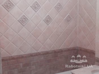 Коллекция итальянской плитки VILLA :GRIGIO 150x150; AVORIO-75x150,фриз и декор, а так же напольная плитка