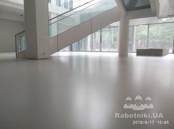 Покрытие пола "Классика" в киностудии Довженка.