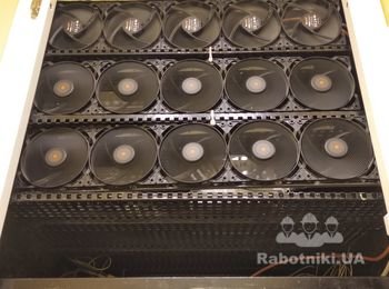 система додаткового охолодження для блоків живлення світлодіодних підсвіток  в умовах обмеженого простору