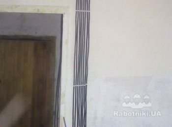 кабельні траси під штукатурку.